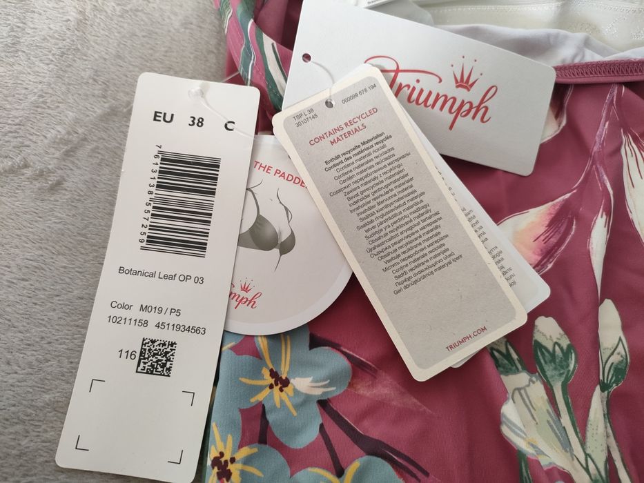 Jednoczęściowy strój kąpielowy Triumph rozm. 75C/M