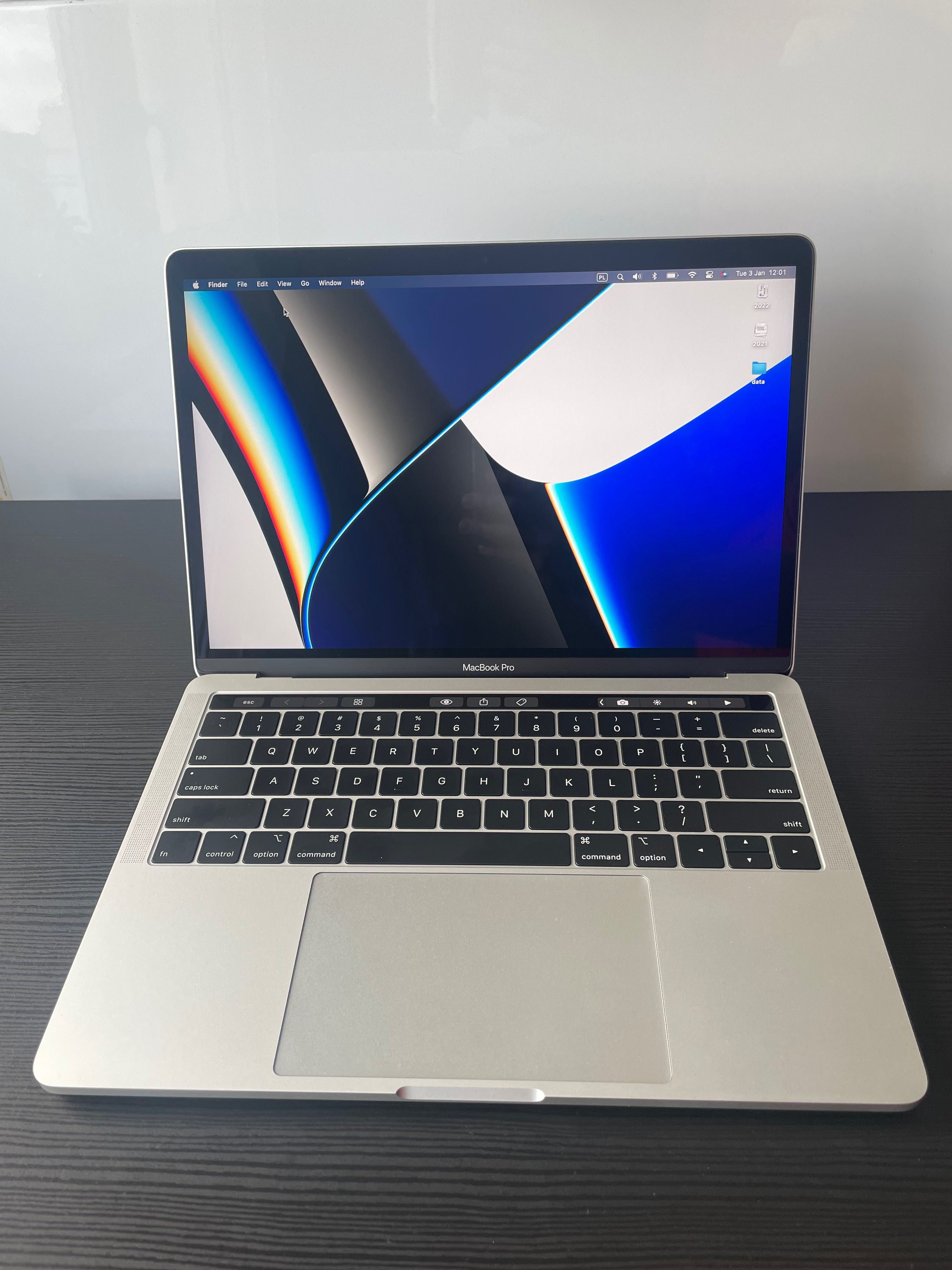 MacBook Pro 13, 4 ports, klawiatura US, 2018 (kupiony 2019.09)