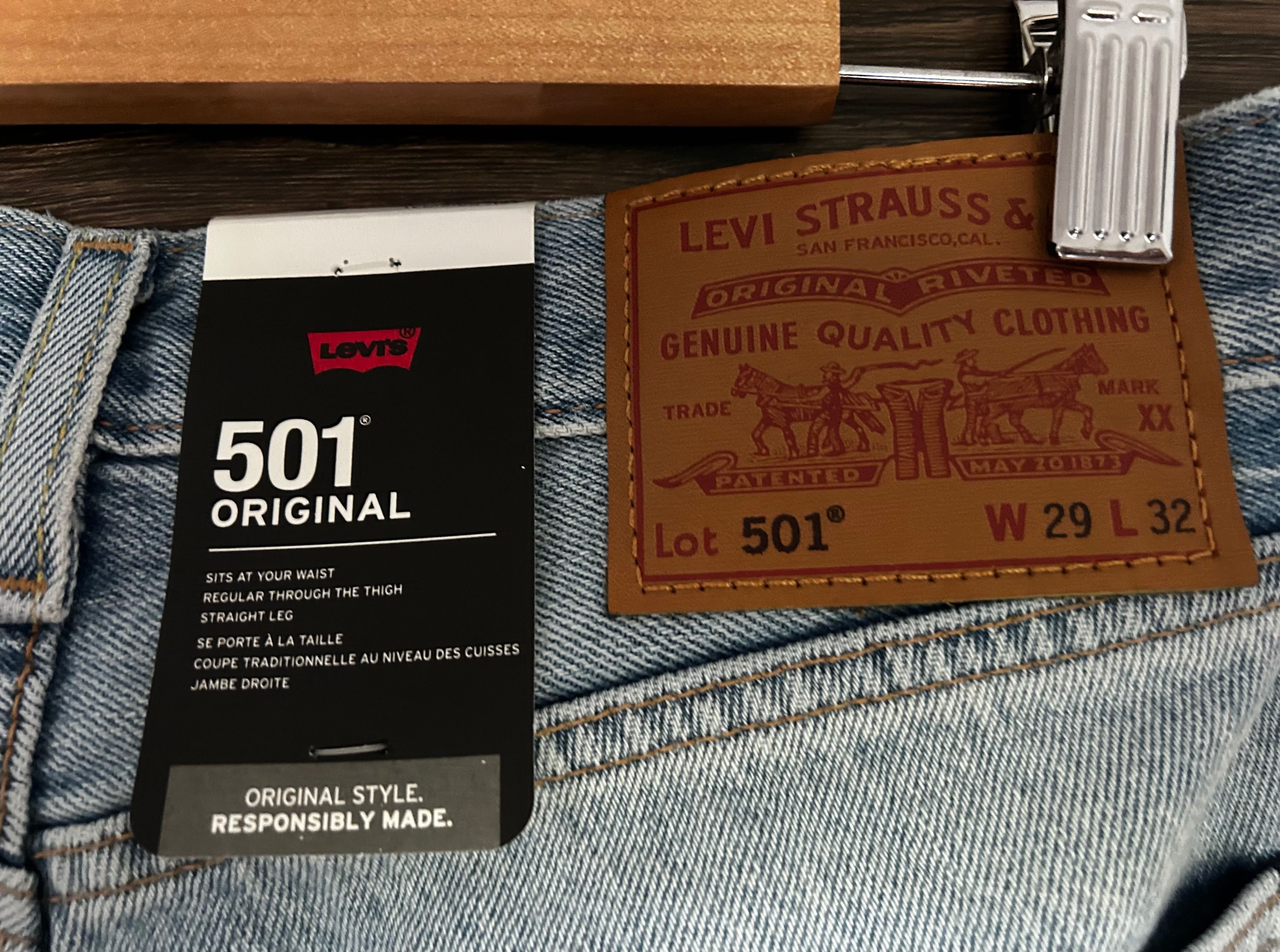 Levi’s 501 jeansy męskie 29/32