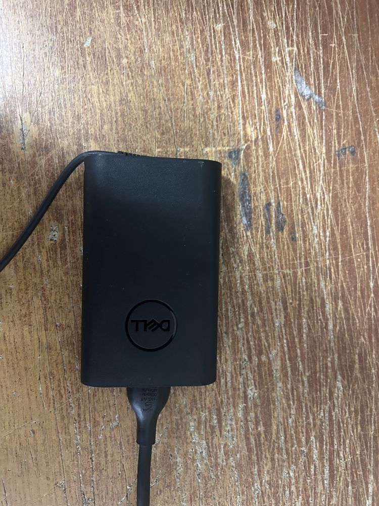 Зарядний пристрій для ноутбука Dell USB Type-C 65W з кабелем живлення