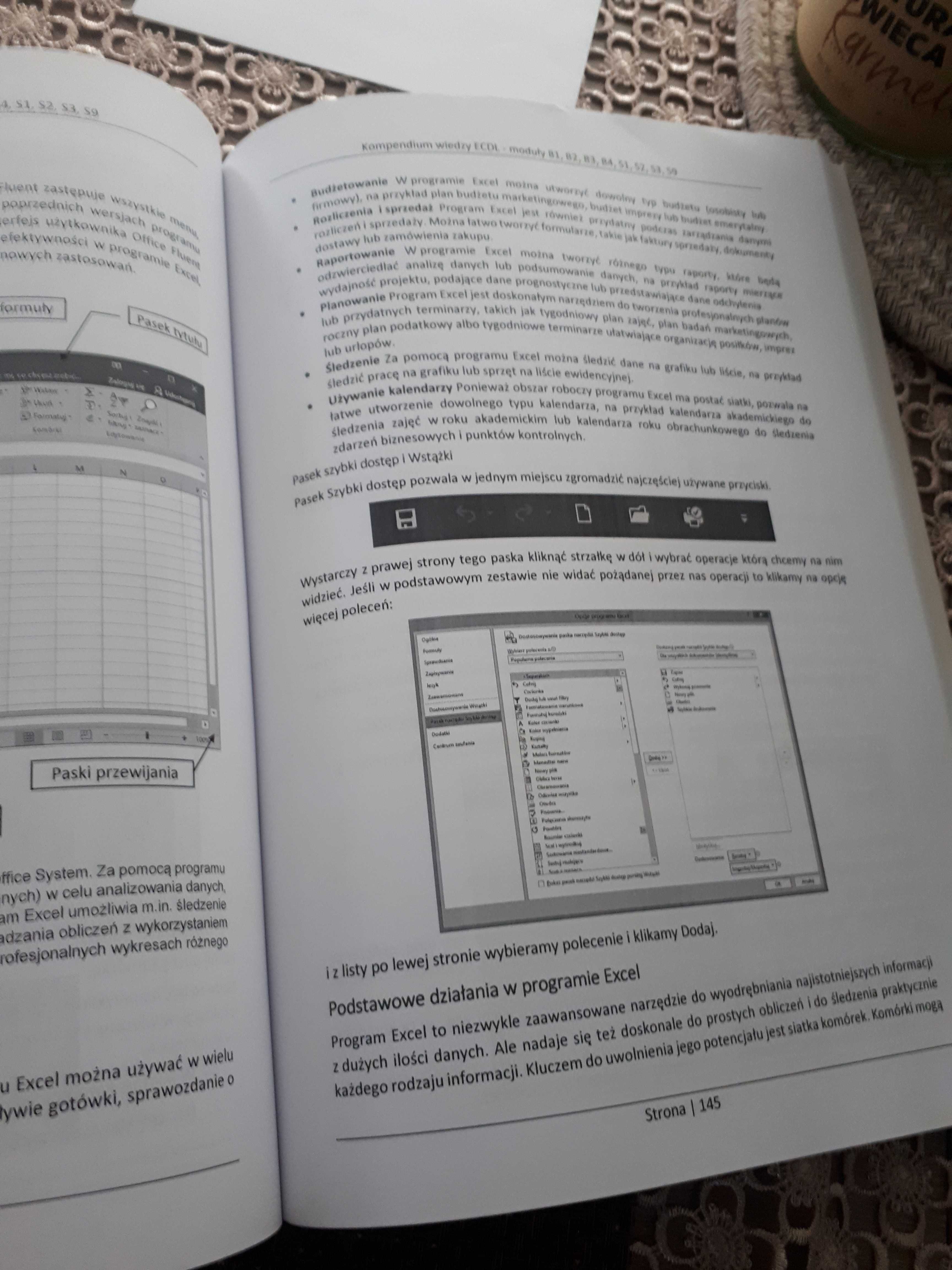 książka Kompendium wiedzy ECDL