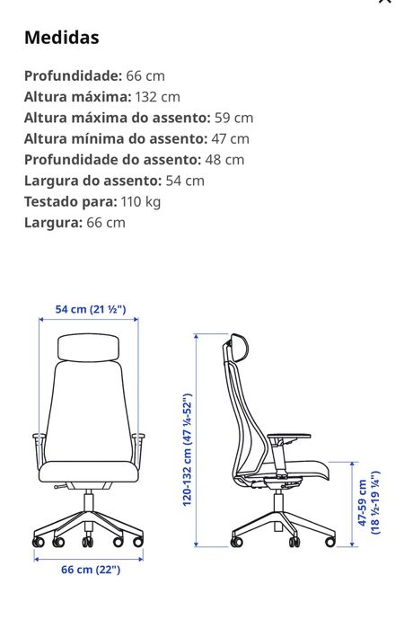 Secretária Trotten e Cadeira Matchspel IKEA