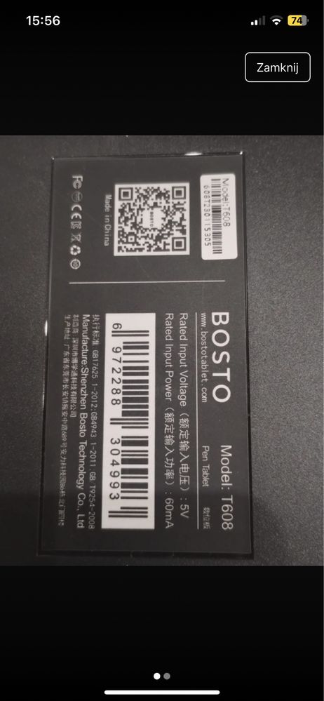 Tablet graficzny BOSTO