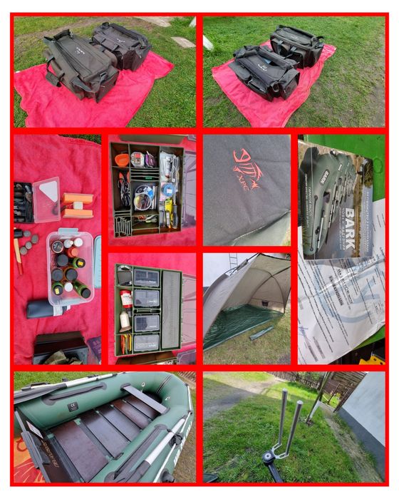 Profesjonalny sprzęt karpiowy - całość