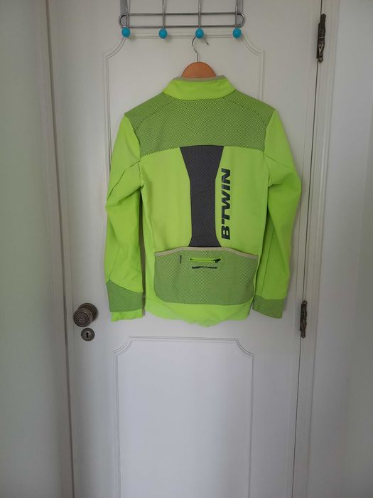 Casaco de ciclismo de Inverno B-Twin da Decathlon