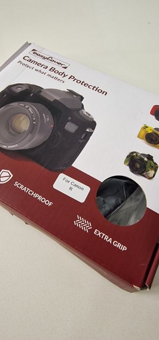 Capa Protetora EASYCOVER Canon R Preto