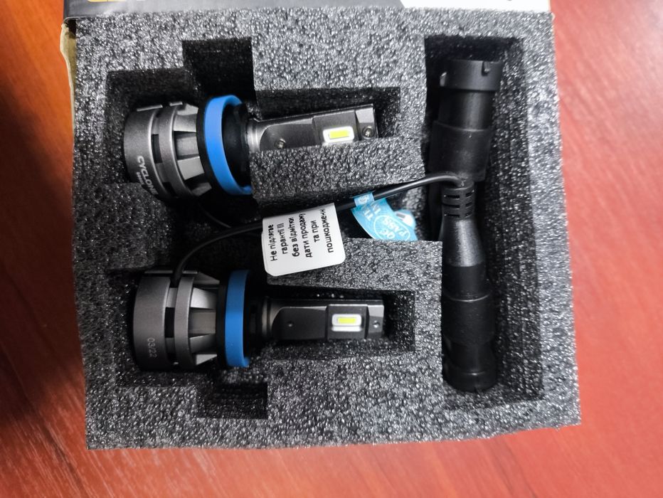 Лампа світлодіодна  CYCLONE LED H11 5000K 5100LM CR TYPE 27S 2 шт