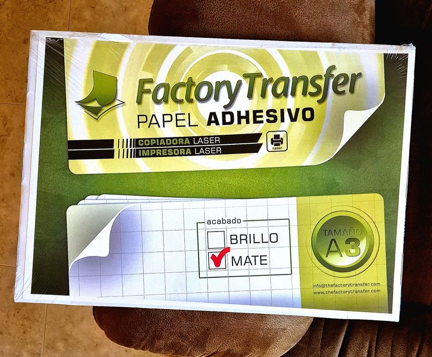 Folhas A3 autocolante