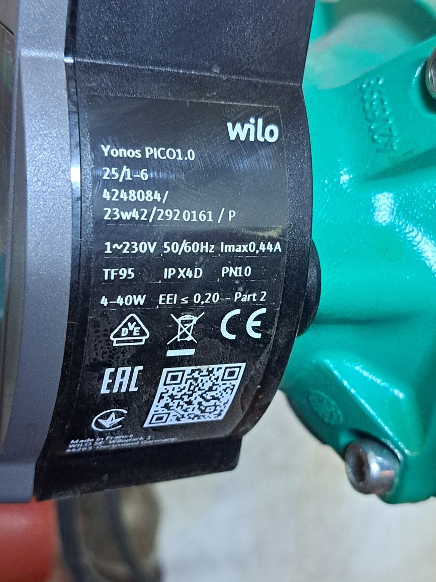 Pompa CO Wilo Yonos PICO 1.0 25/1-6