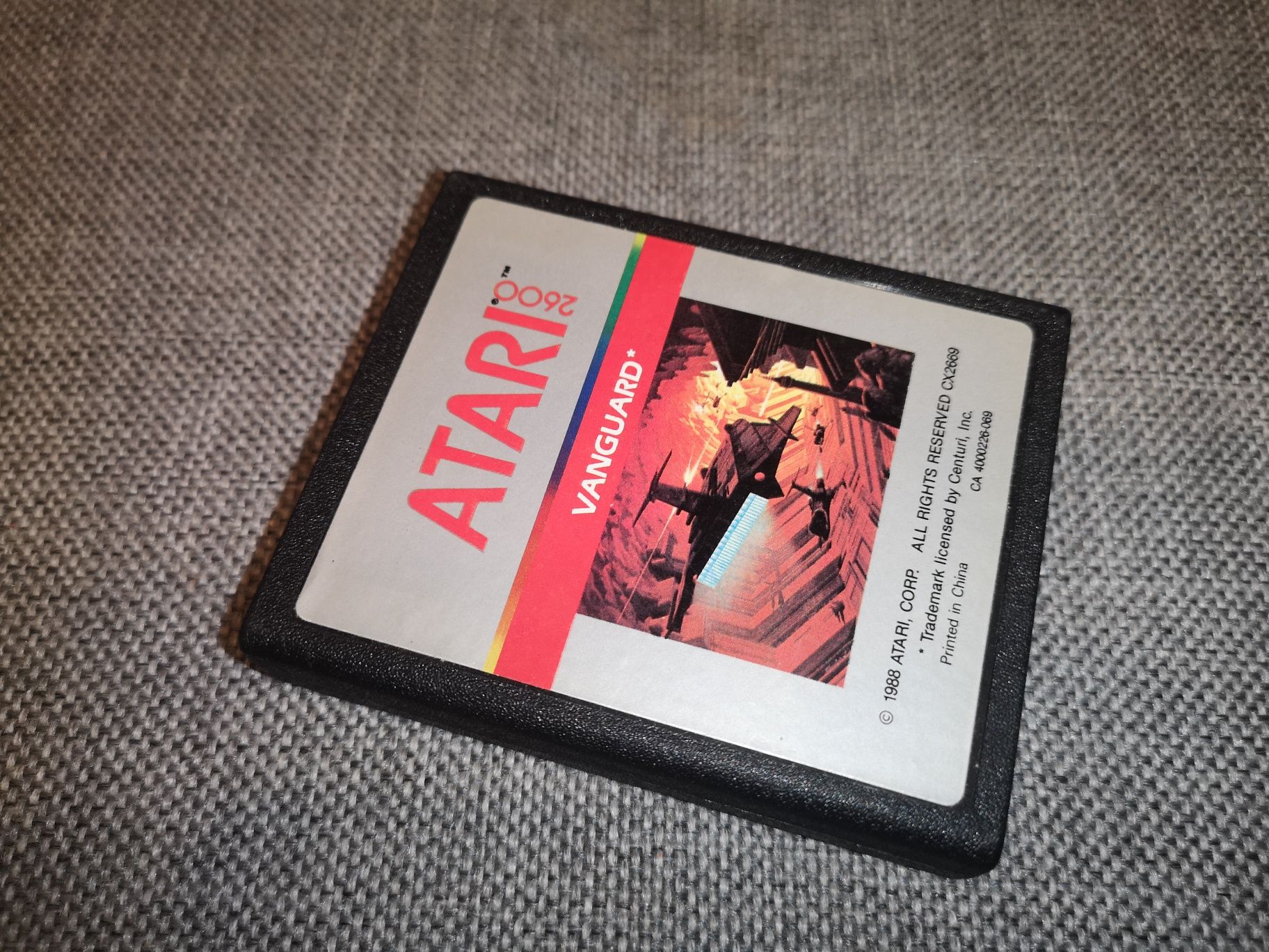Vanguard ATARI 2600 gra + pudełko, instrukcja (rzadkość na rynku l