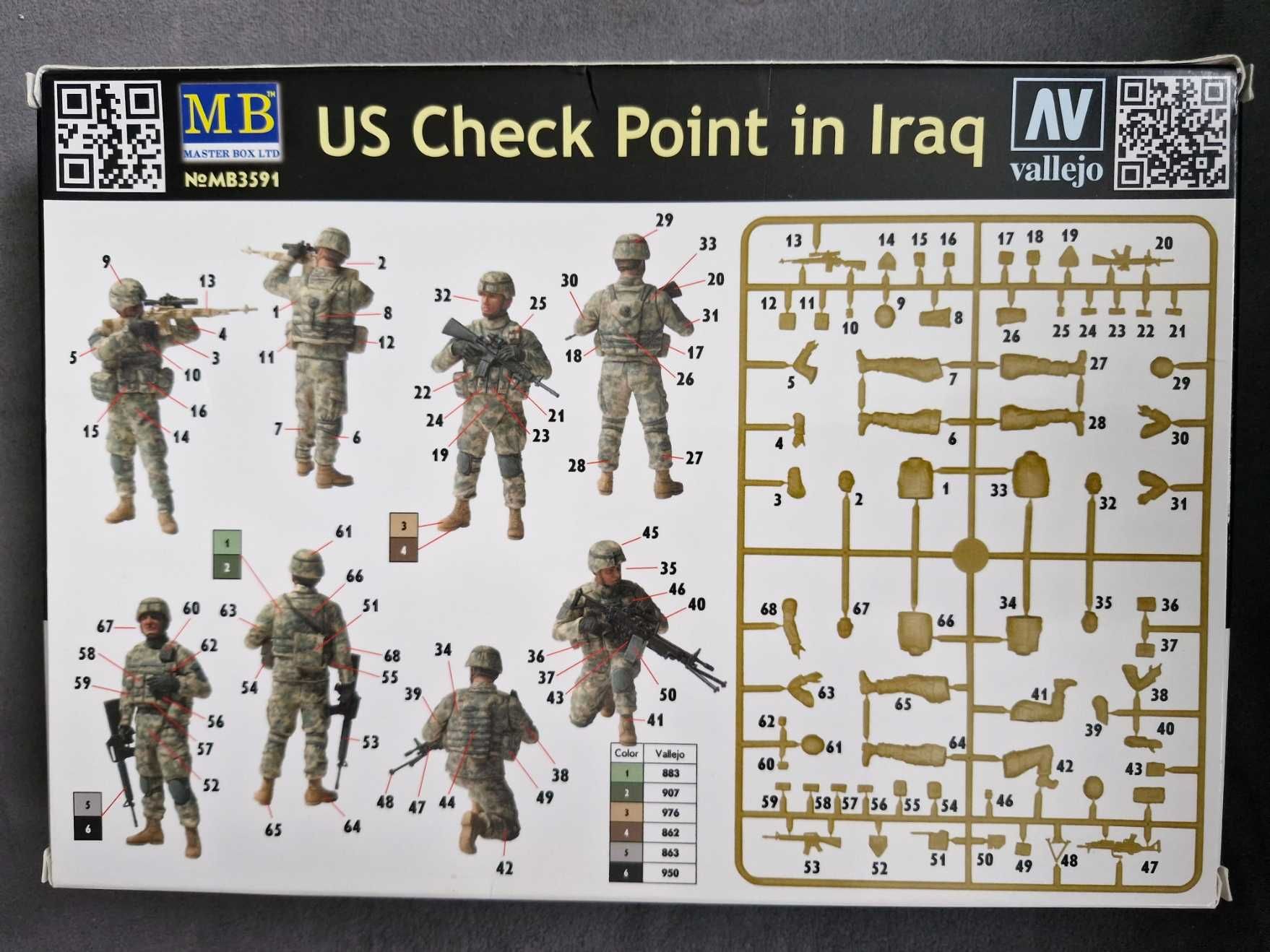 Master Box 3591 - US Check Point in Iraq (1:35) V