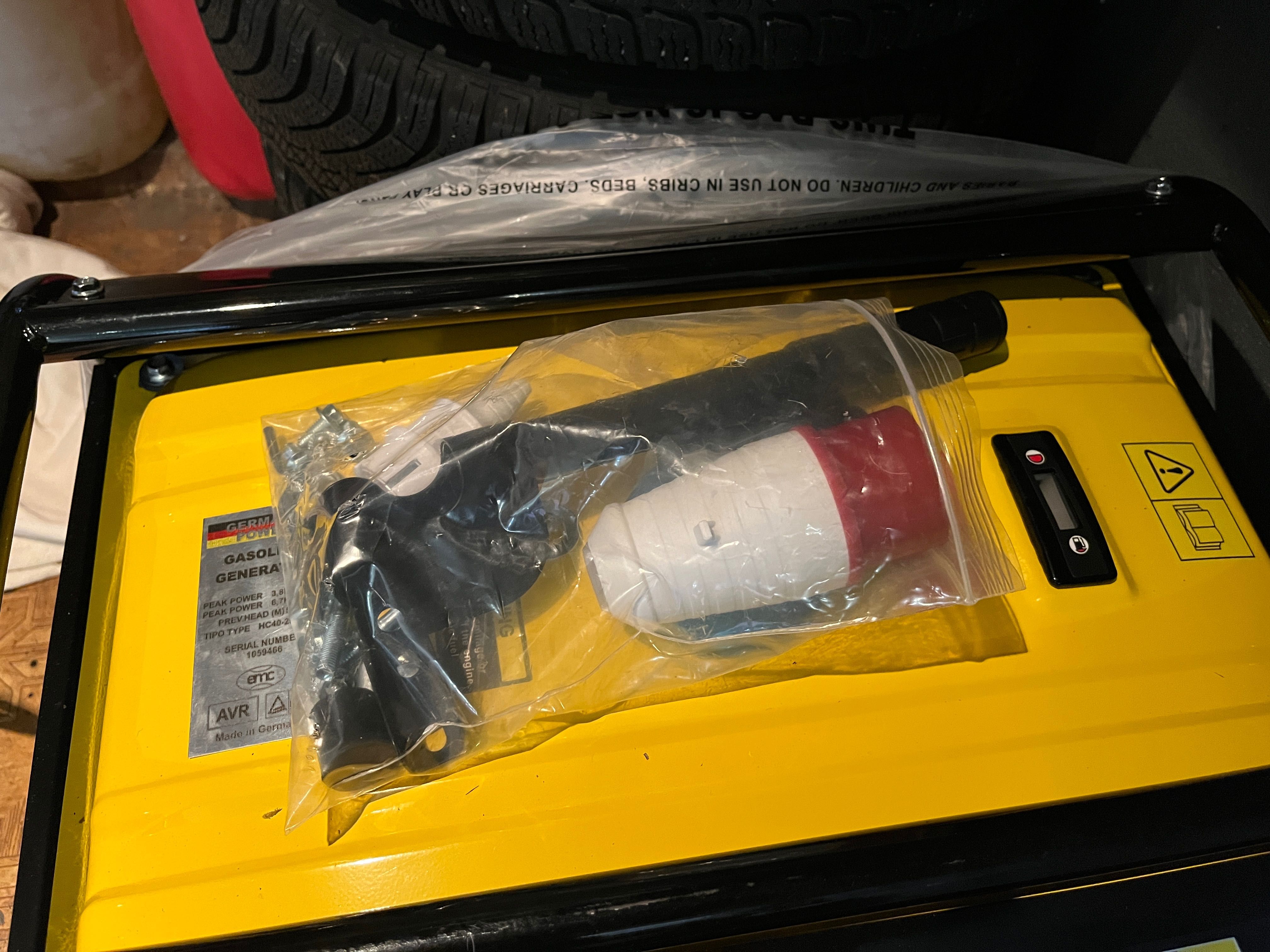 Agregat generator prądotwórczy Halzbruh HL-GR 3231 - 230V 400V siła