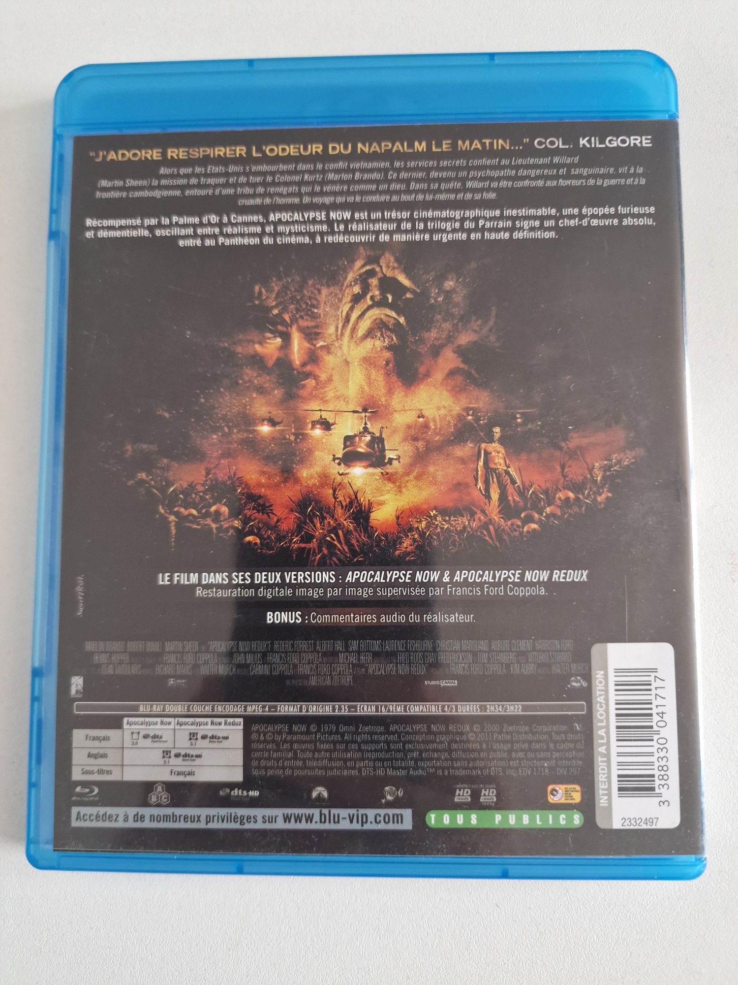 Apocalypse Now redux blu ray bez PL