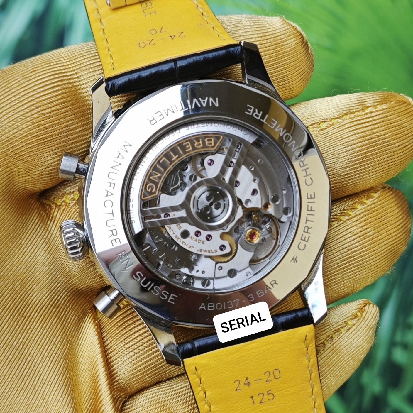 Breitling Navitimer B01 Chronograph 46 mm AB0137 zegarek męski 44 42