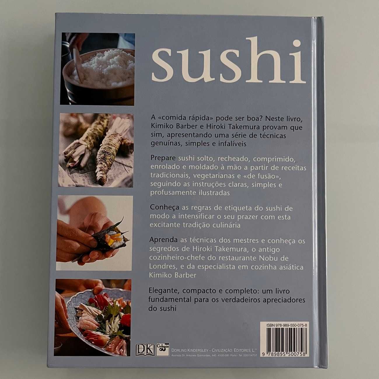 Livro sobre "Sushi"