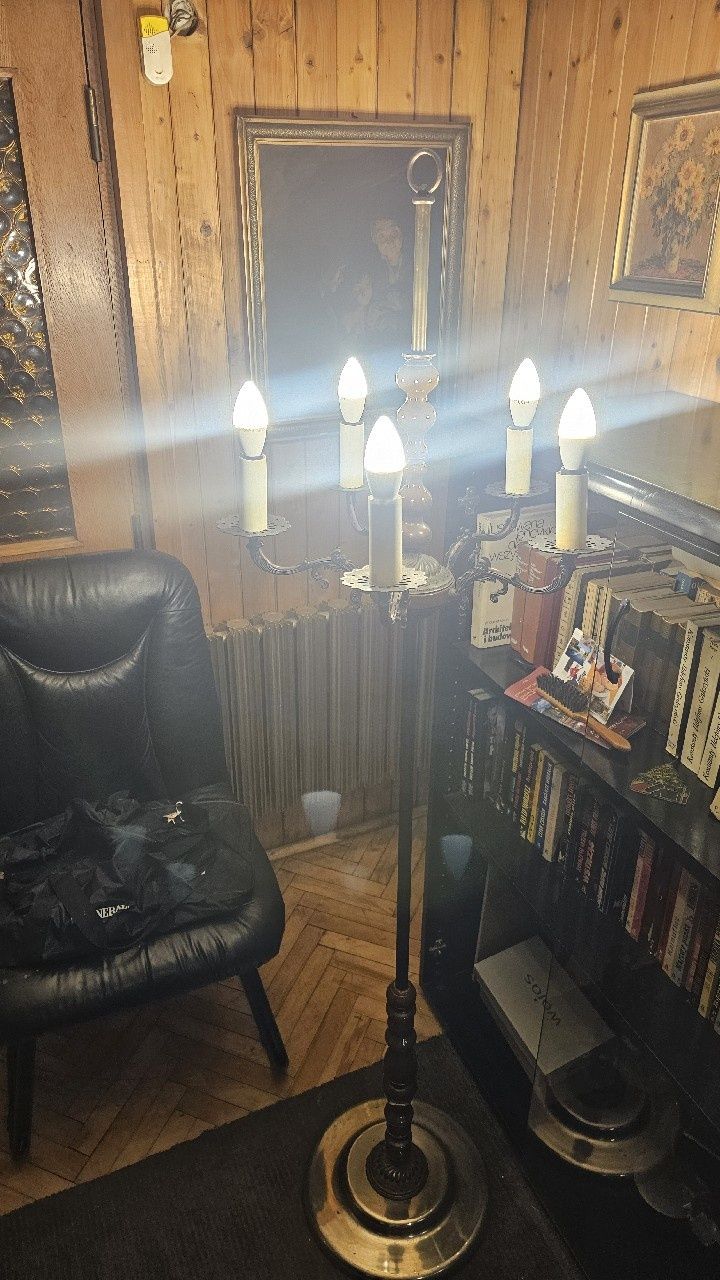Lampa stojąca Vintage PRL