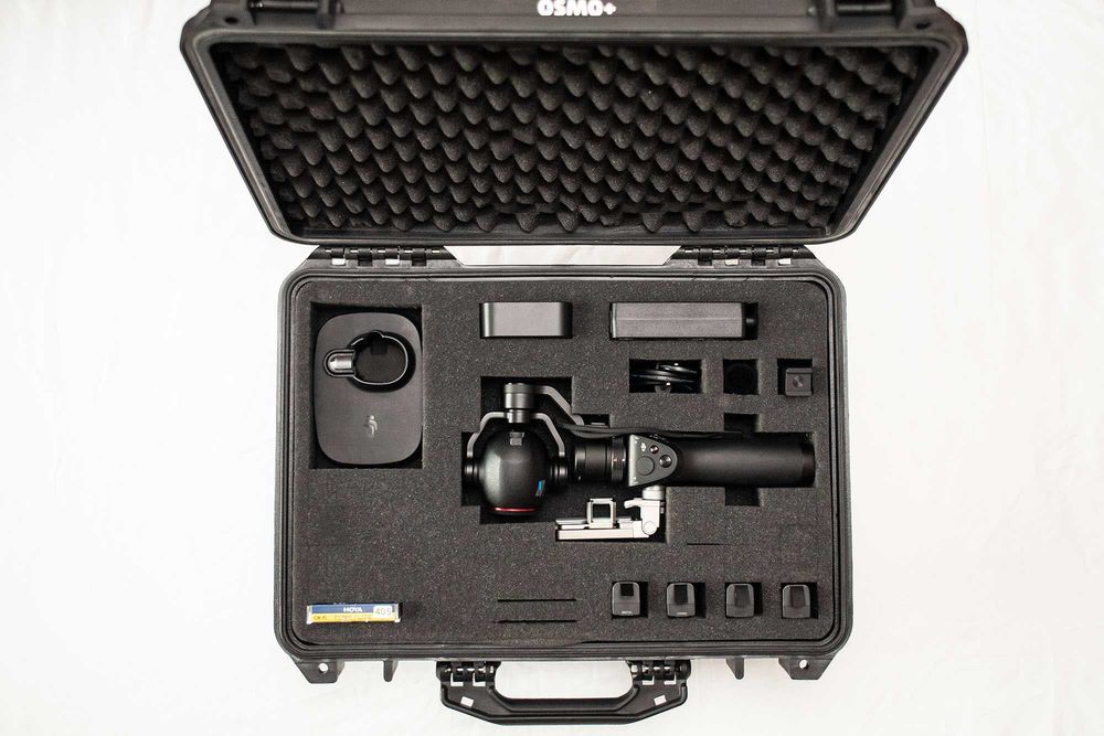 Kamera DJI Osmo+ 4K Gimbal - Duży zestaw! Dedykowana skrzynka!