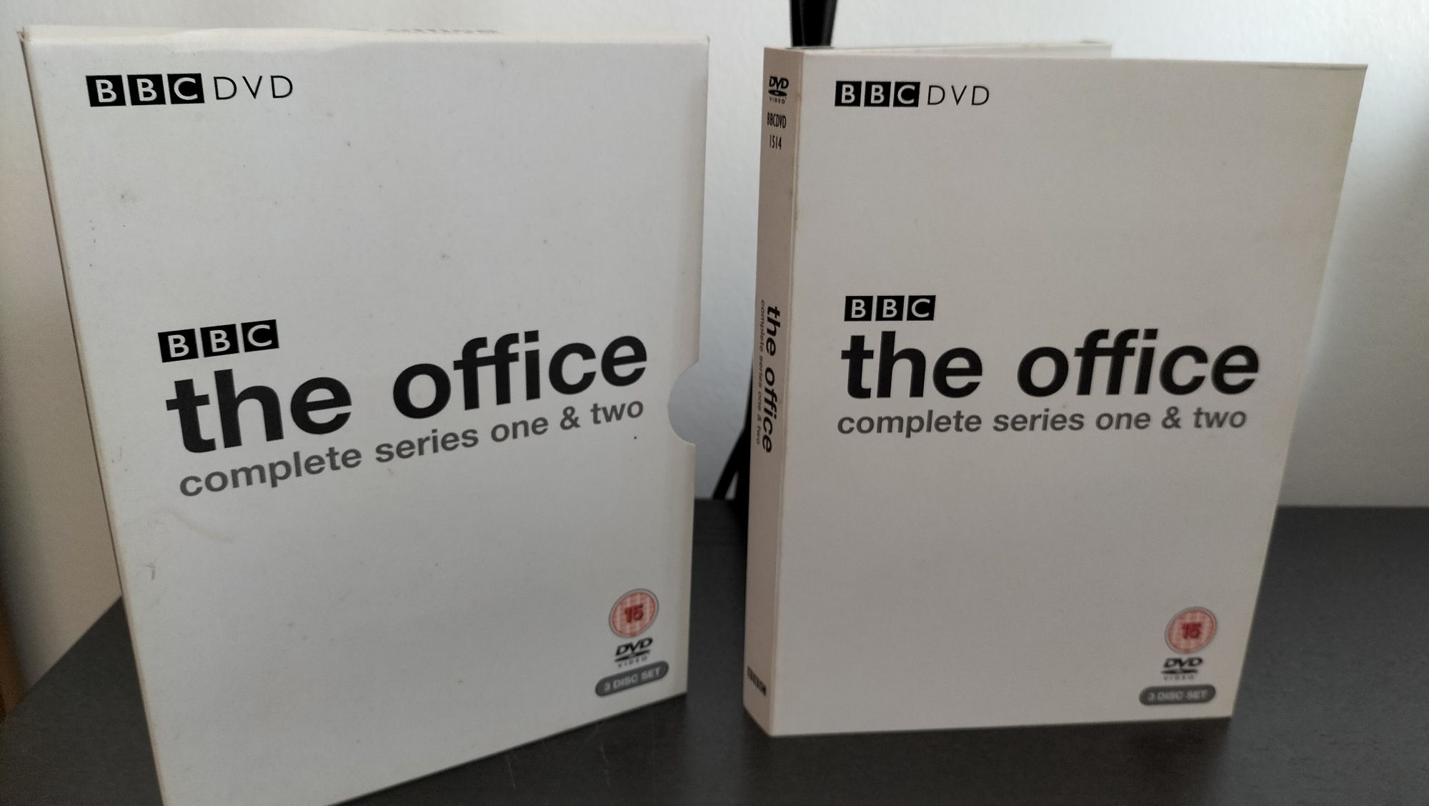 2 x box DVD. Series TV. The Office. os borgias.