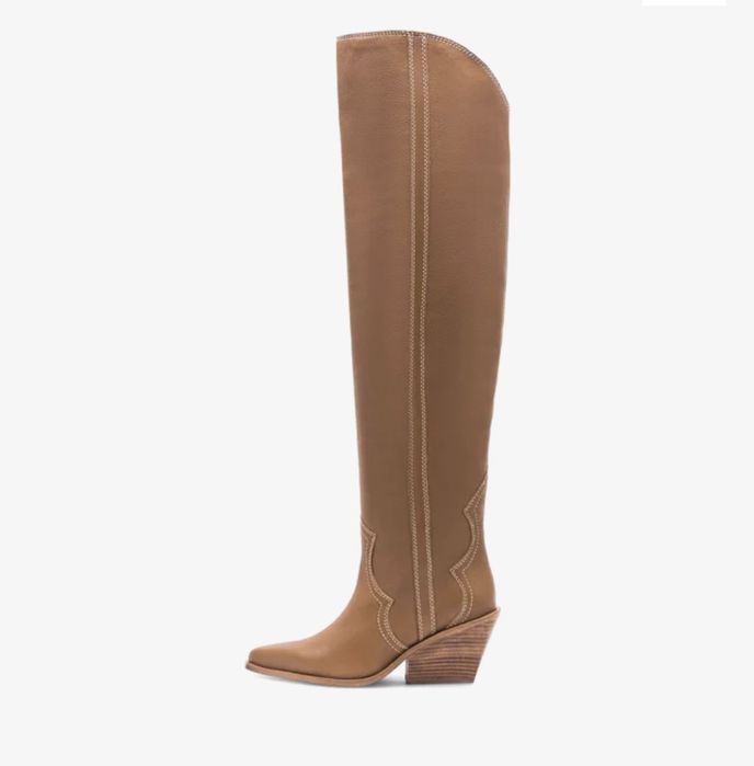 Казакі сапоги высокие Казаки ковбойки чоботи високі довгі сапоги