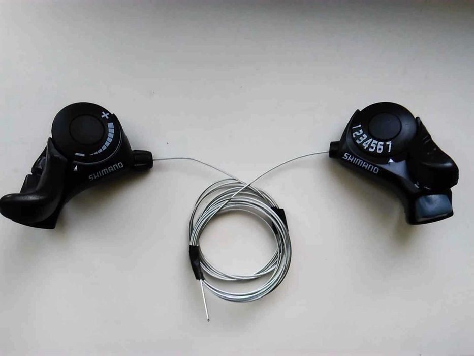 Манетки переключения скоростей на велосипед Shimano ST-TX30-LN 3/7