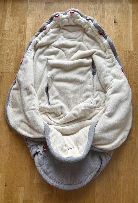 Lodger Bunker dwuwarstwowy polarowy śpiworek do wózka na sanki