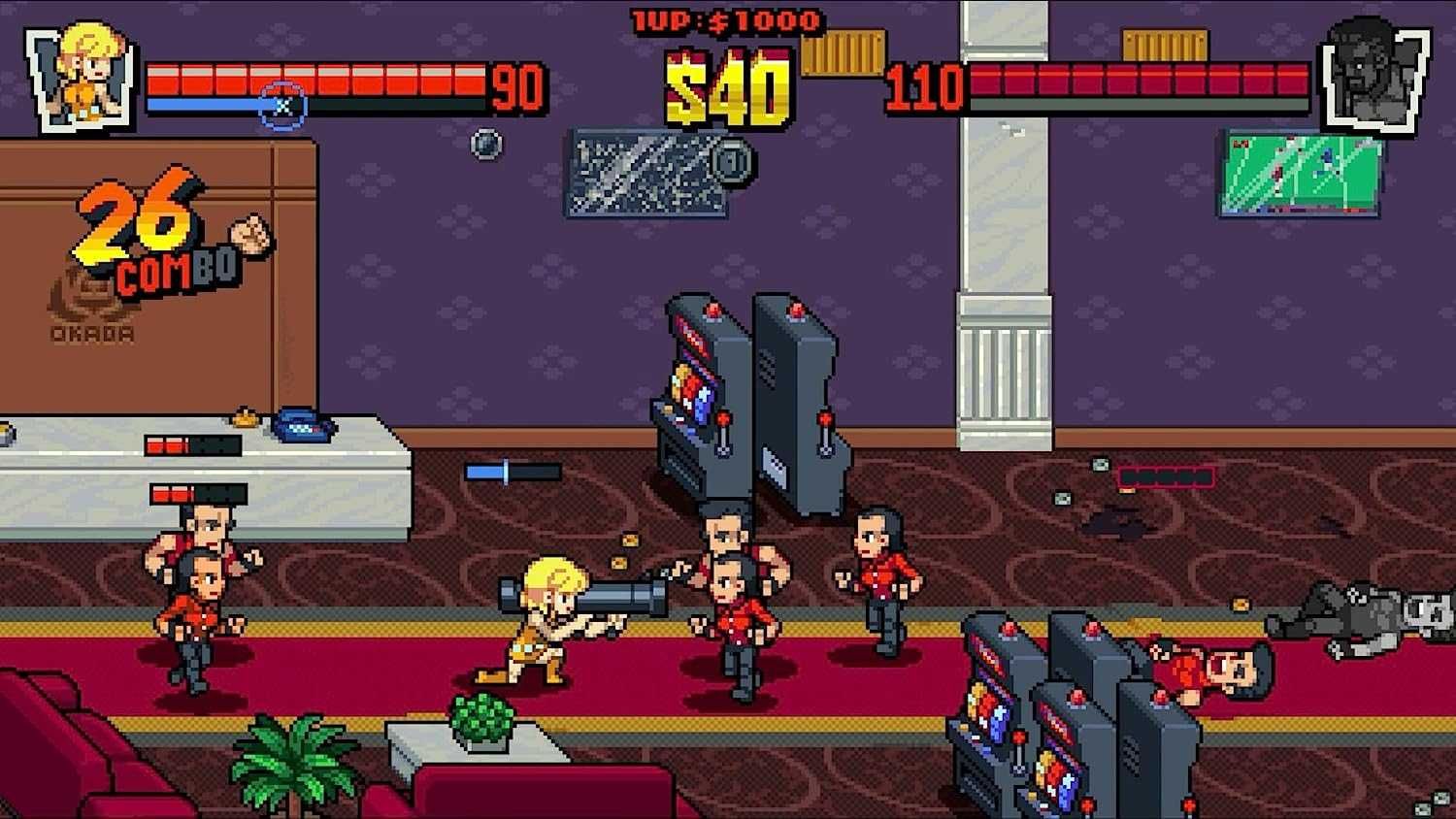 Double Dragon Gaiden: Rise of the Dragons PS4 / PS5 bijatyka chodzona