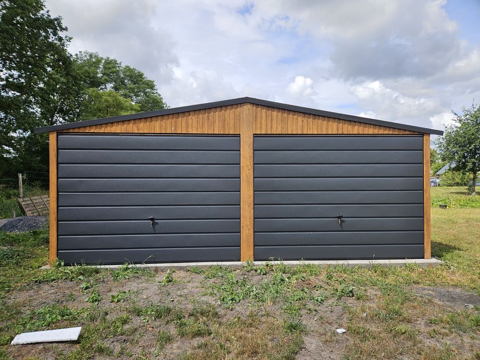 6x5 MAZ Garaze Blaszane Garaż Blaszany Blaszak Blaszaki Schowek