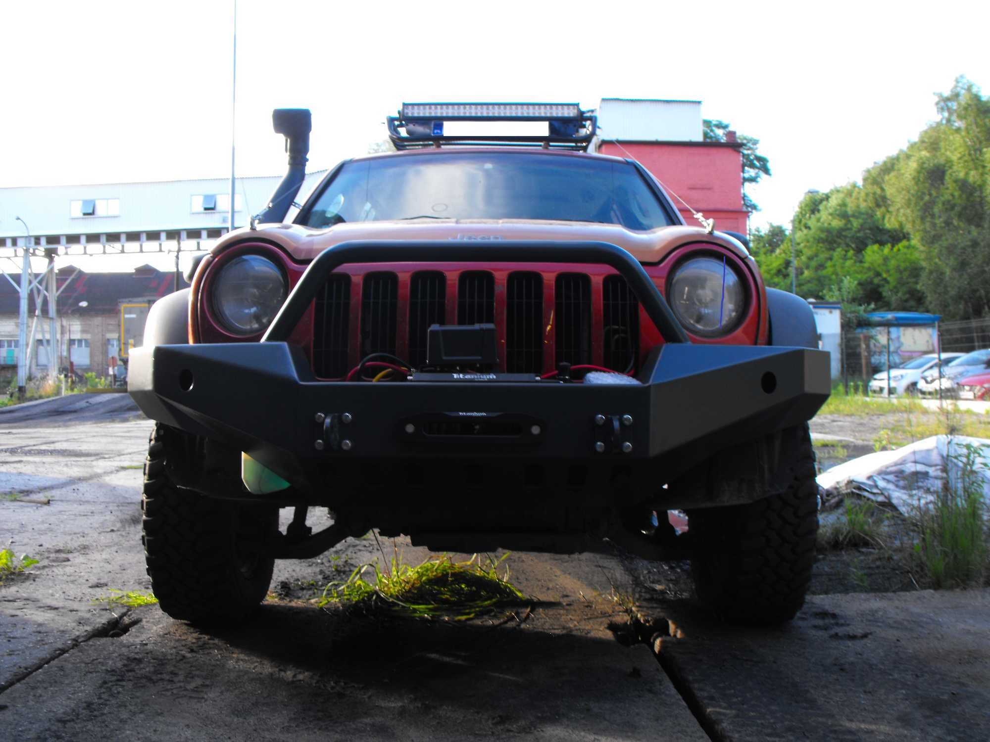 Zderzak stalowy Jeep Liberty KJ - przód / przedni