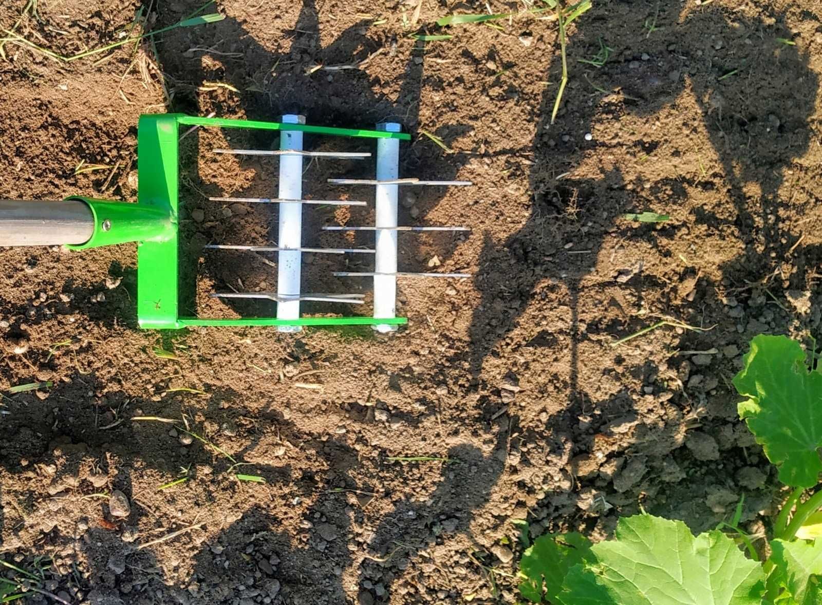 Aerator i Wertykulator z Ostrzem 2w1 Solidny sprzęt 7 Pierścieni