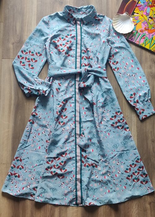 Нова! Сукня плаття з оригінальним принтом S-М