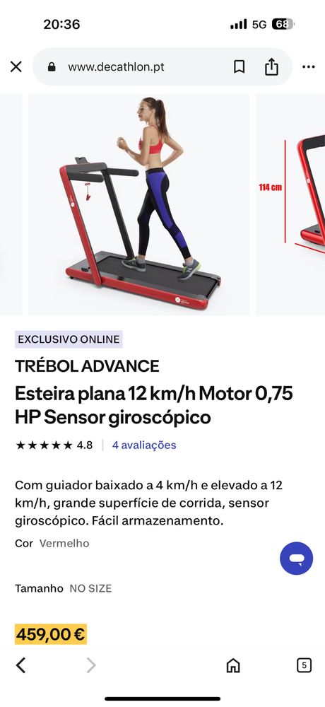 Passadeira dobravel portatil