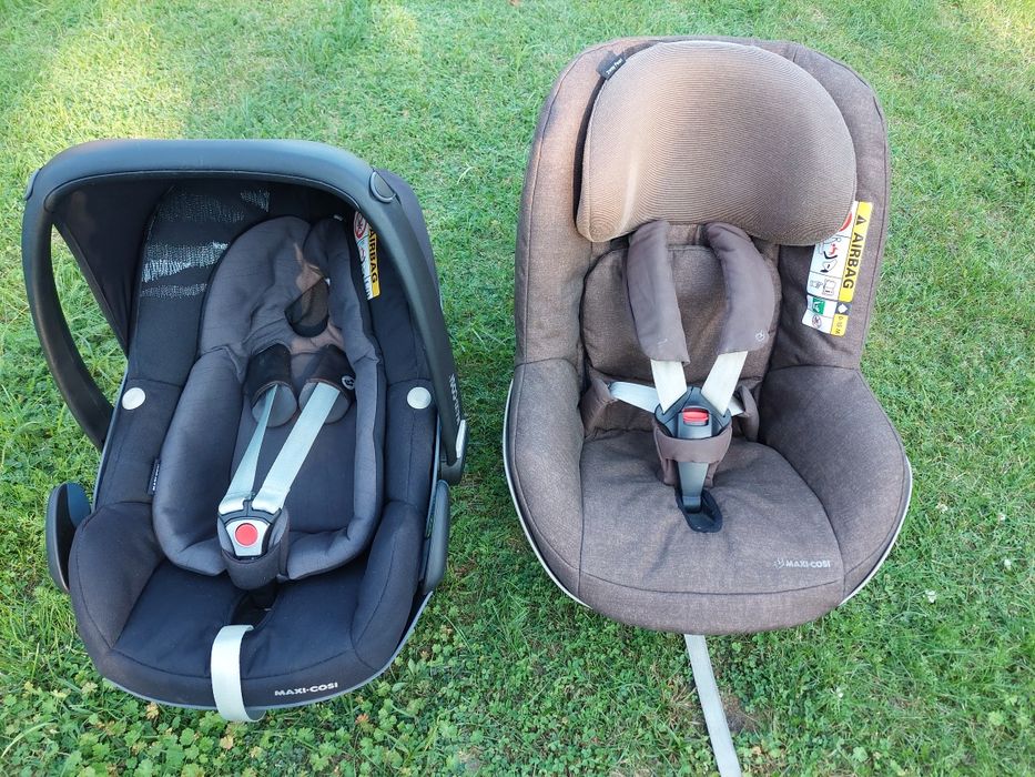MAXI COSI PEBBLE PLUS fotelik + baza 2WAY FIX+MAXI COSI 2way pearl