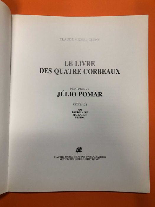 Le livre des quatre corbeaux - Claude Michel Cluny
