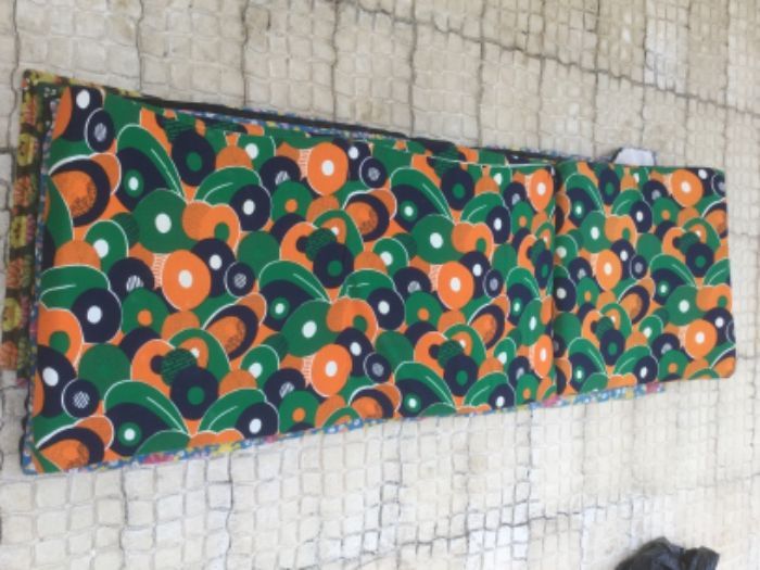 Saco Cama + Colchão cambalhota + 2 espreguiçadeiras para Campismo