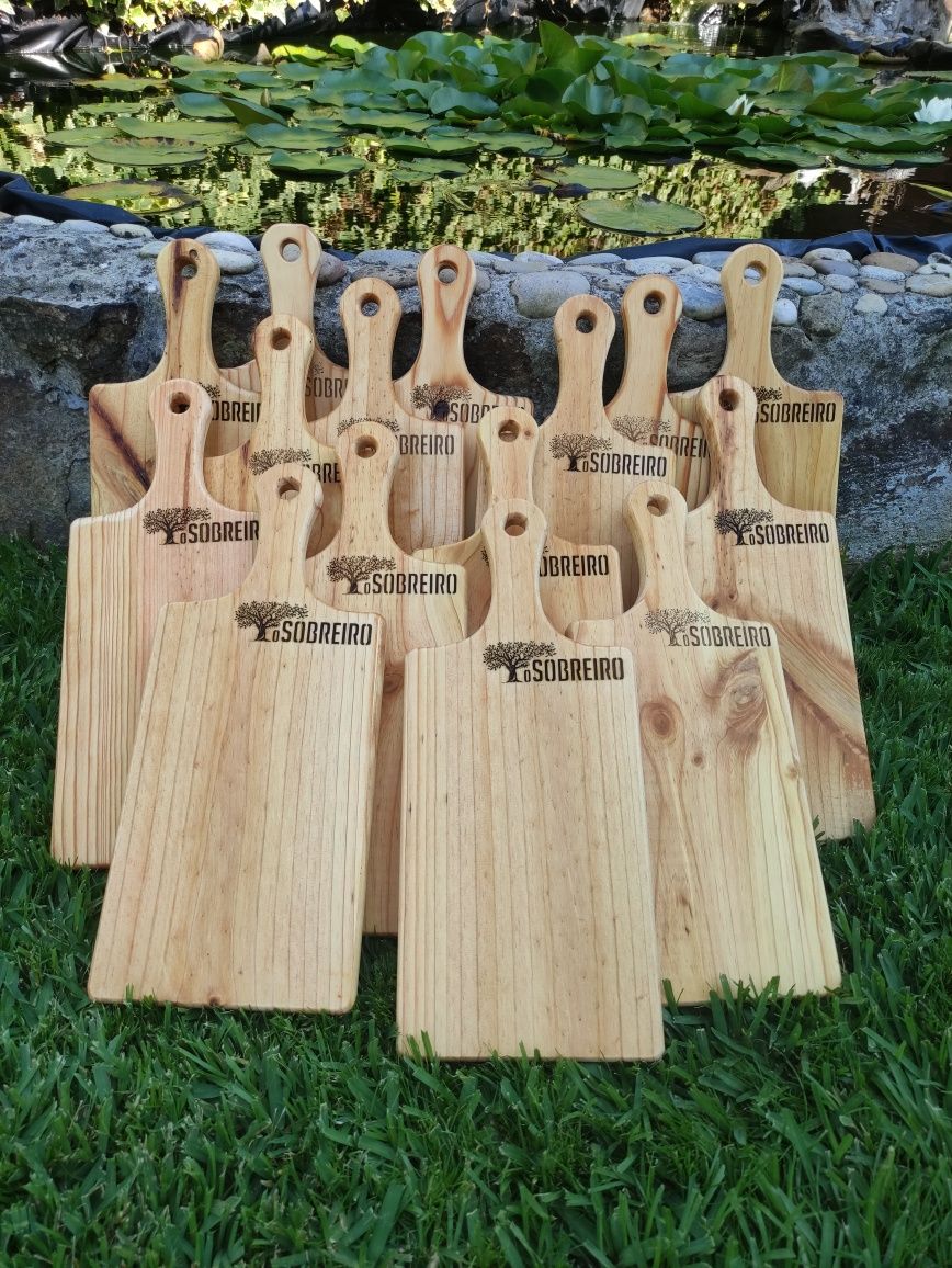 Tábuas para servir carnes, churrasco, frios etc