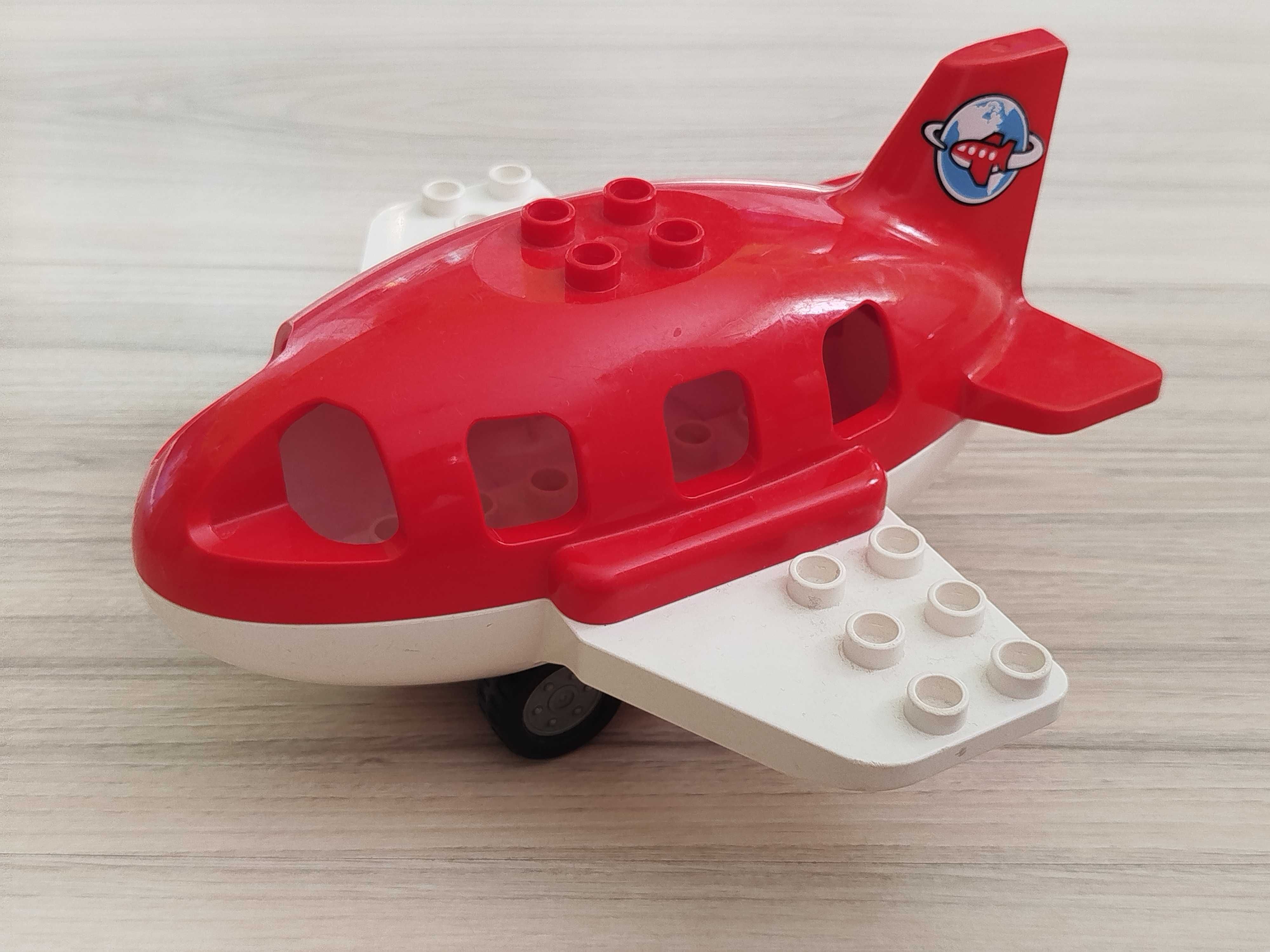 Klocki Lego Duplo czerwony samolot