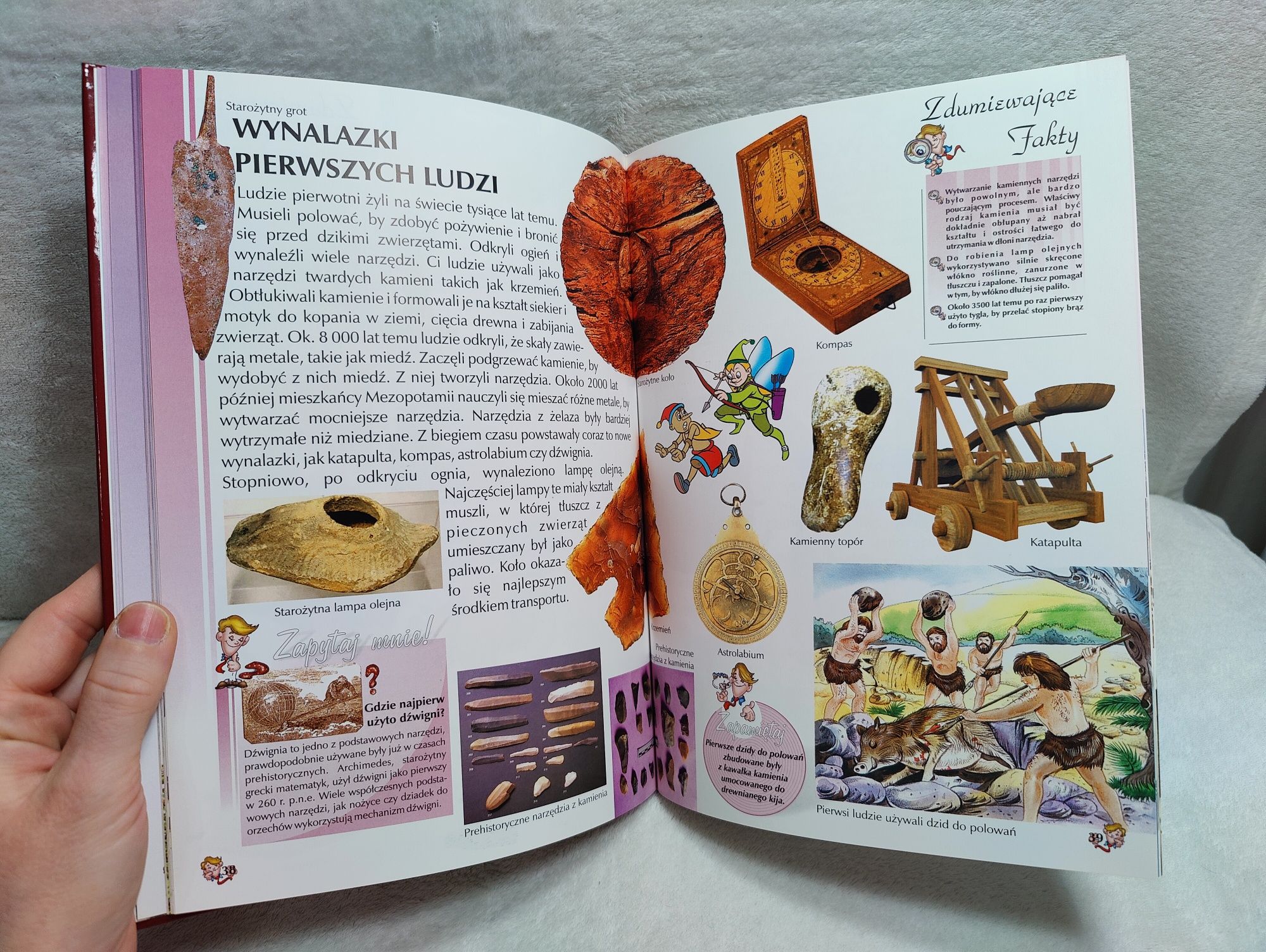 Książka ilustrowana encyklopedia dla dzieci - cuda świata