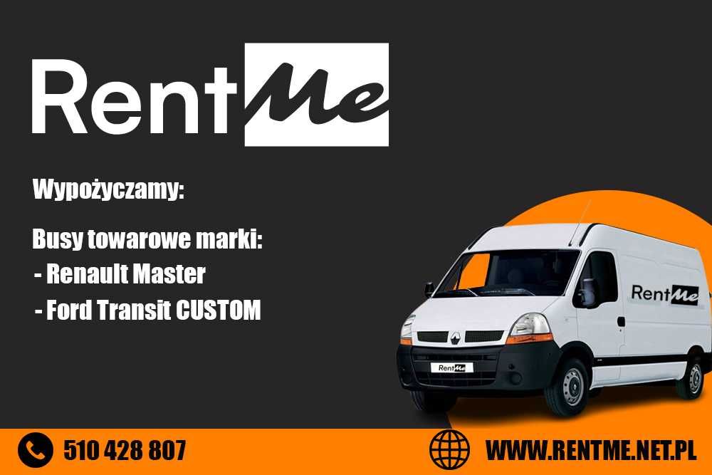Wynajem busów towarowych Renault Master Ford Transit Custom