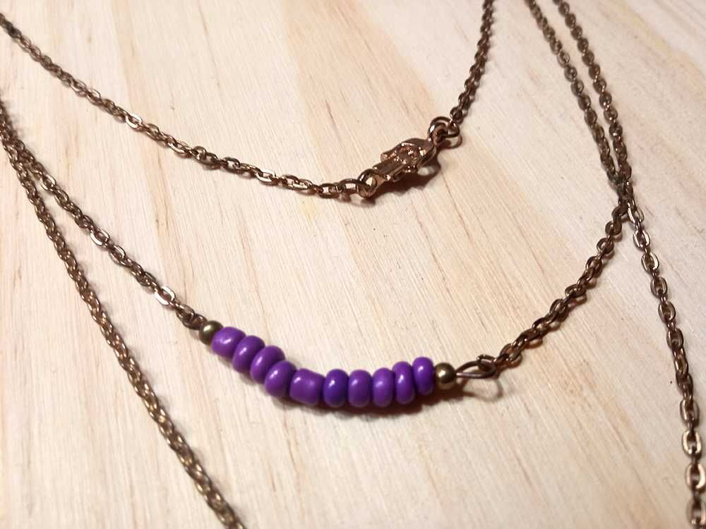 Colar Dourado -  43 cm