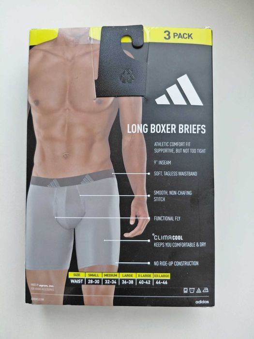 Набір: Довгі труси Adidas Long, трусы Adidas. З США. Оригінал