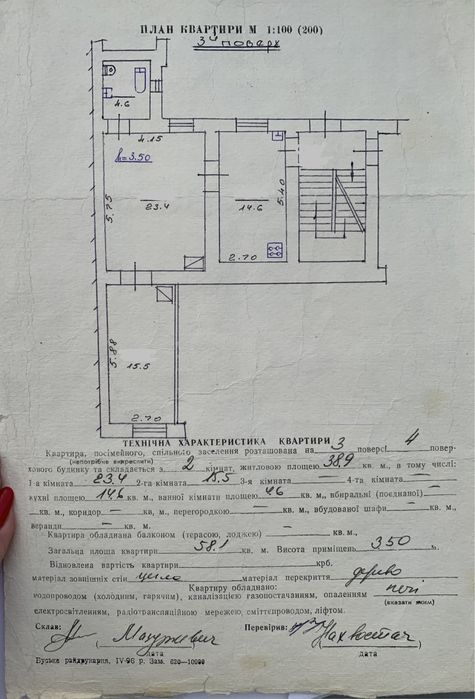 Продаж 2-кім. Центр.