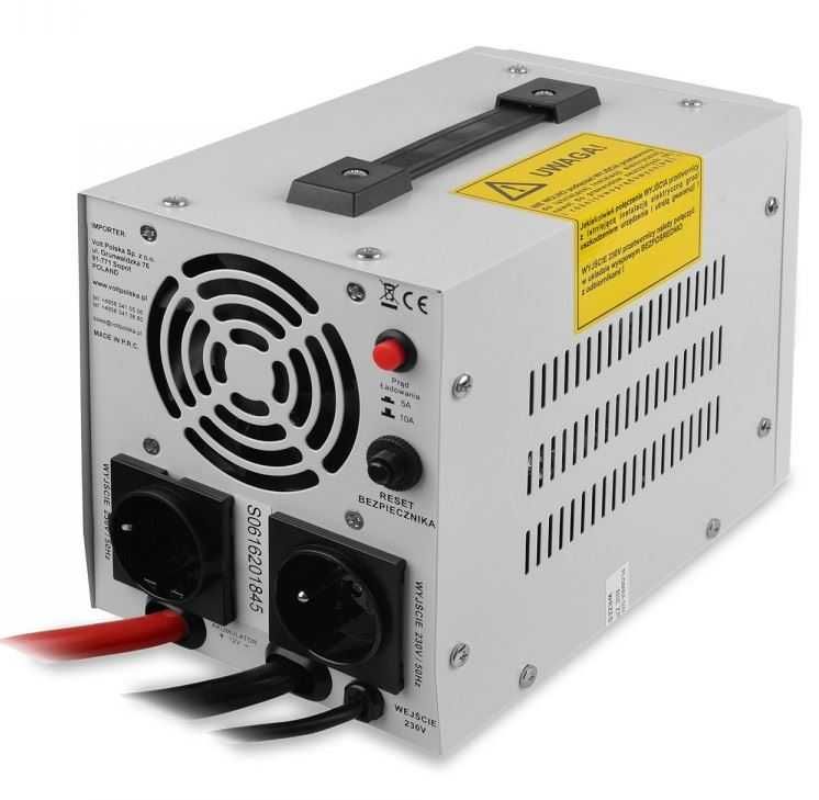 Zasilacz Awaryjny Volt POL 800W 12/230V +AKU65Ah
