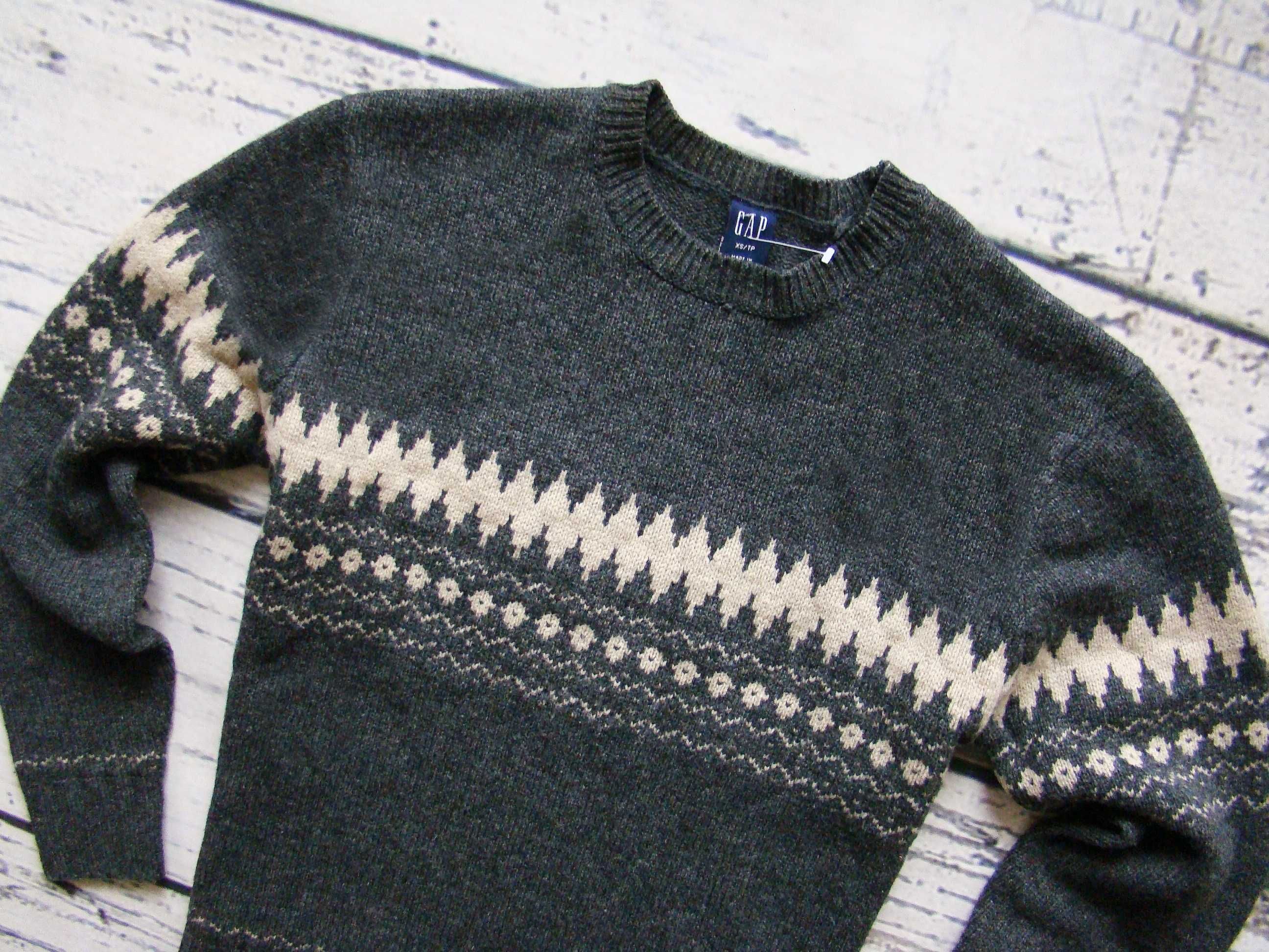 Gap świetny markowy nowy sweter rozmiar S/M