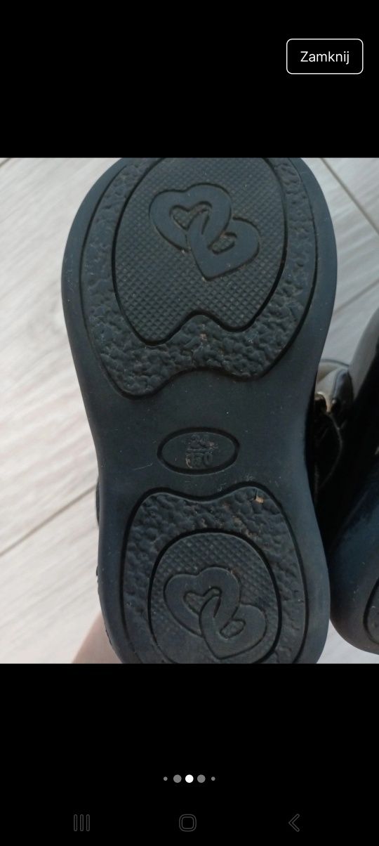 Buty lakierkowane 24 appawa