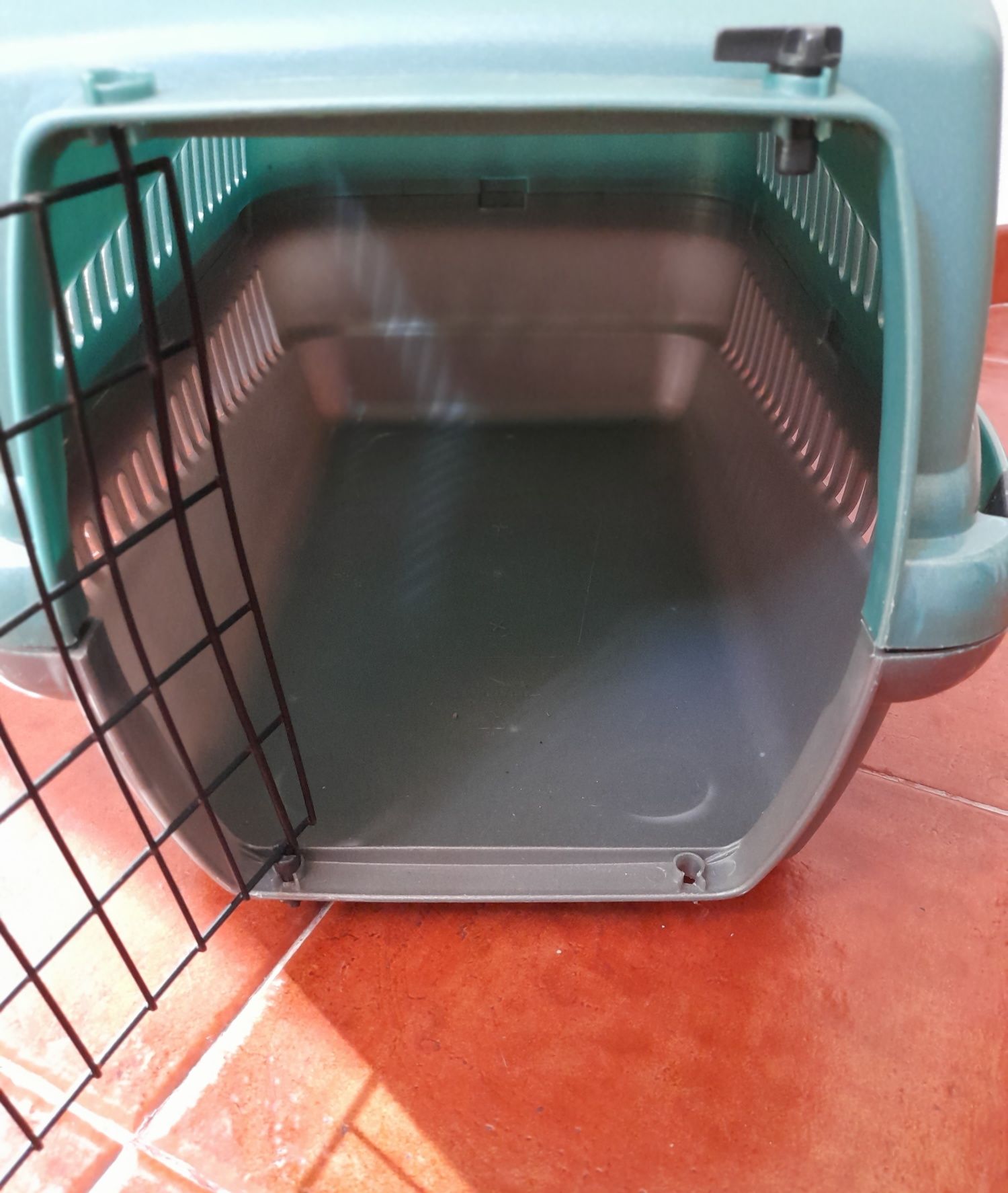 Transportadora de animais verde - Tam 3
