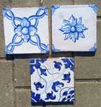 Conjunto de azulejos do Sec. XVIiI