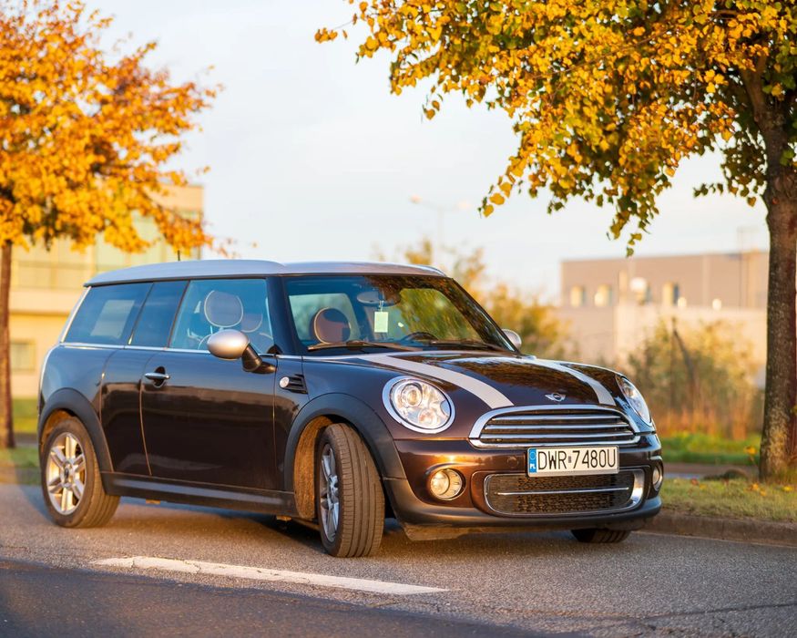 MINI Clubman Bardzo zadbany, bezwypadkowy, bardzo bogato wyposażony, org. lakier