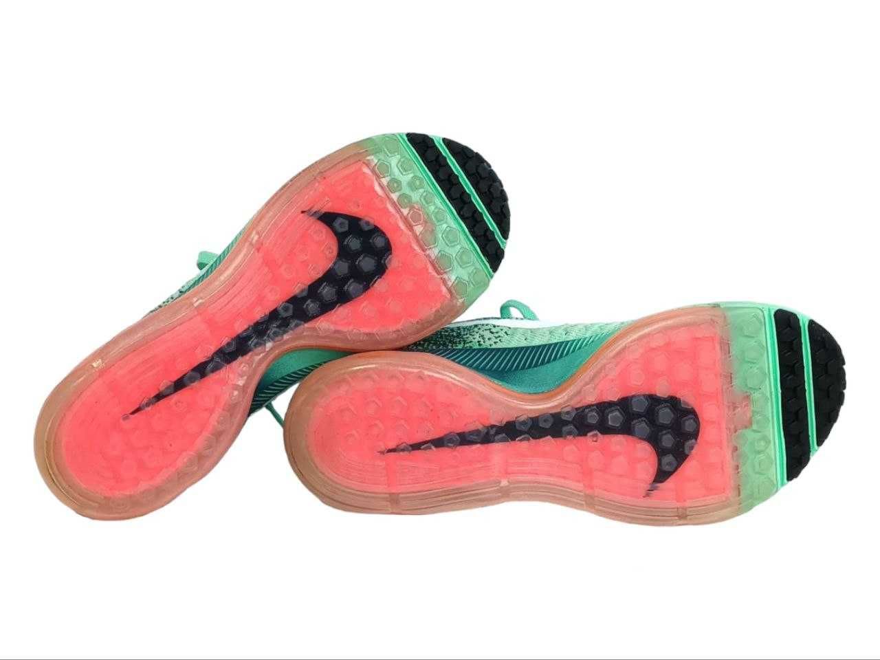 Женские беговые кроссовки Nike Zoom All Out Flyknit Green Оригинал
