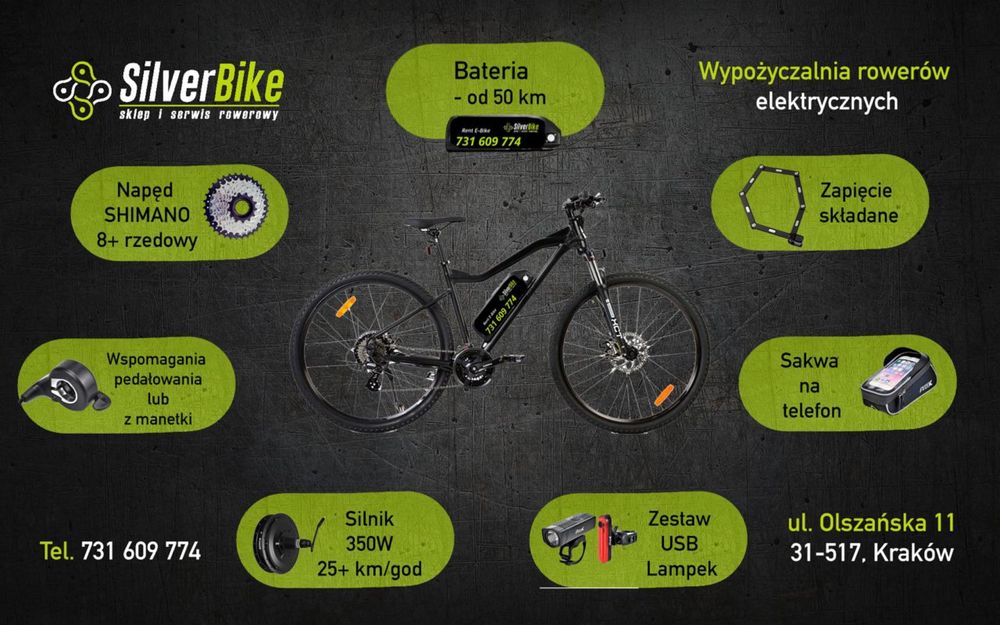 Do wypożyczenia Rower elektryczny FunBike E-power 6.0