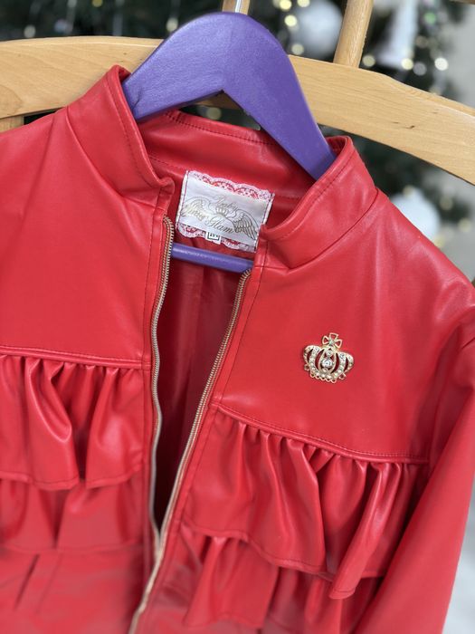 Куртка дитяча шкіряна